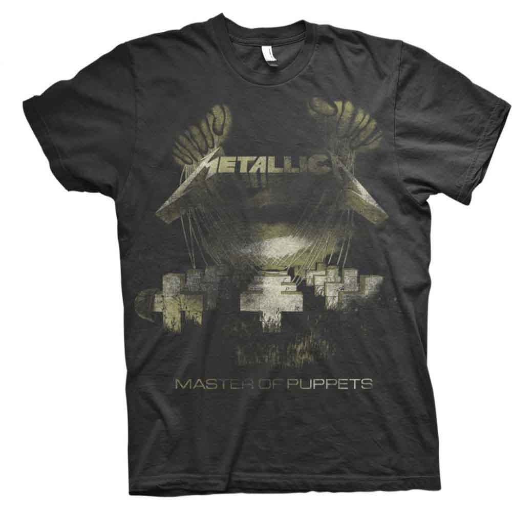 Image of Metallica Unisex T-Shirt: Master of Puppets Distressed