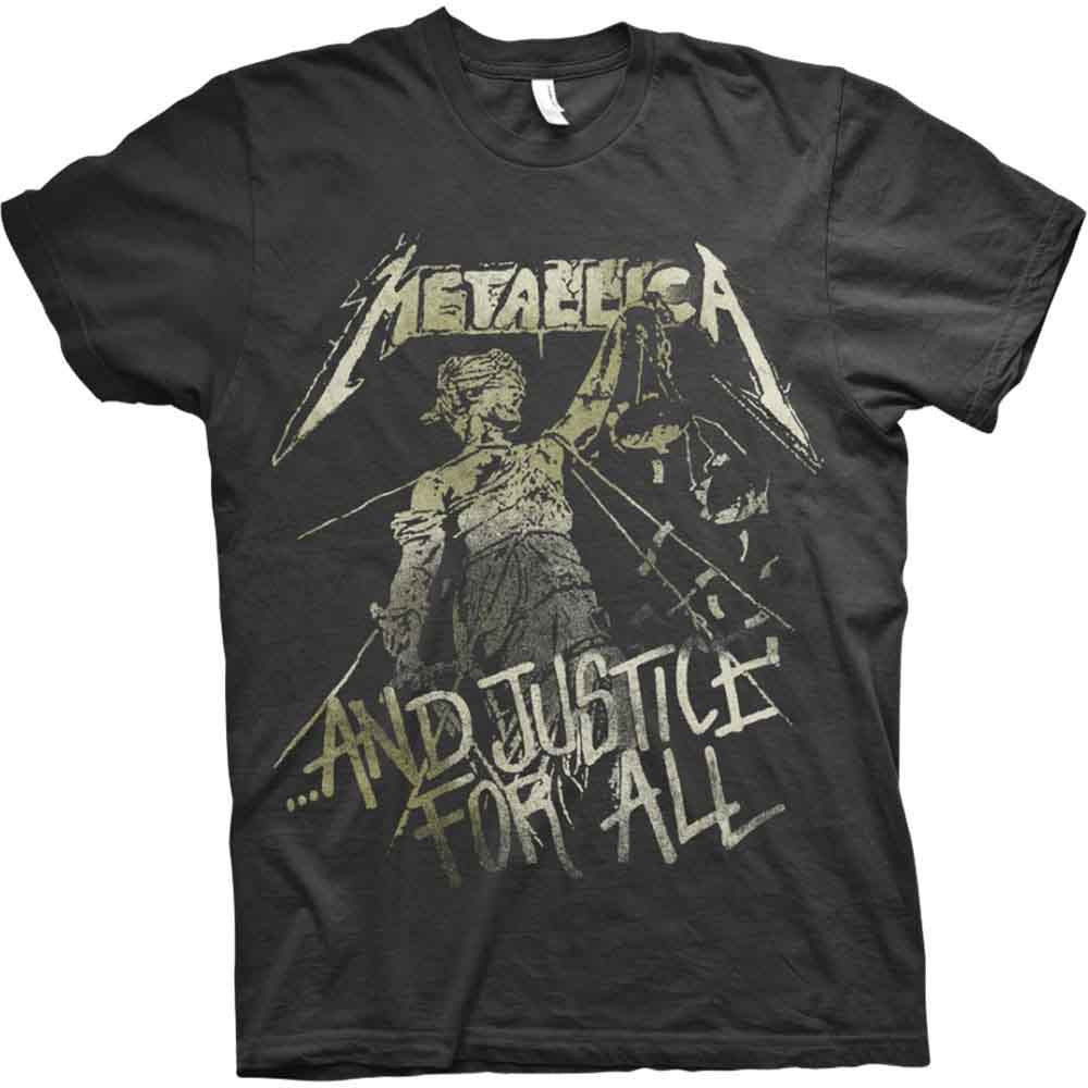 Image of Metallica Unisex T-Shirt: Justice Vintage