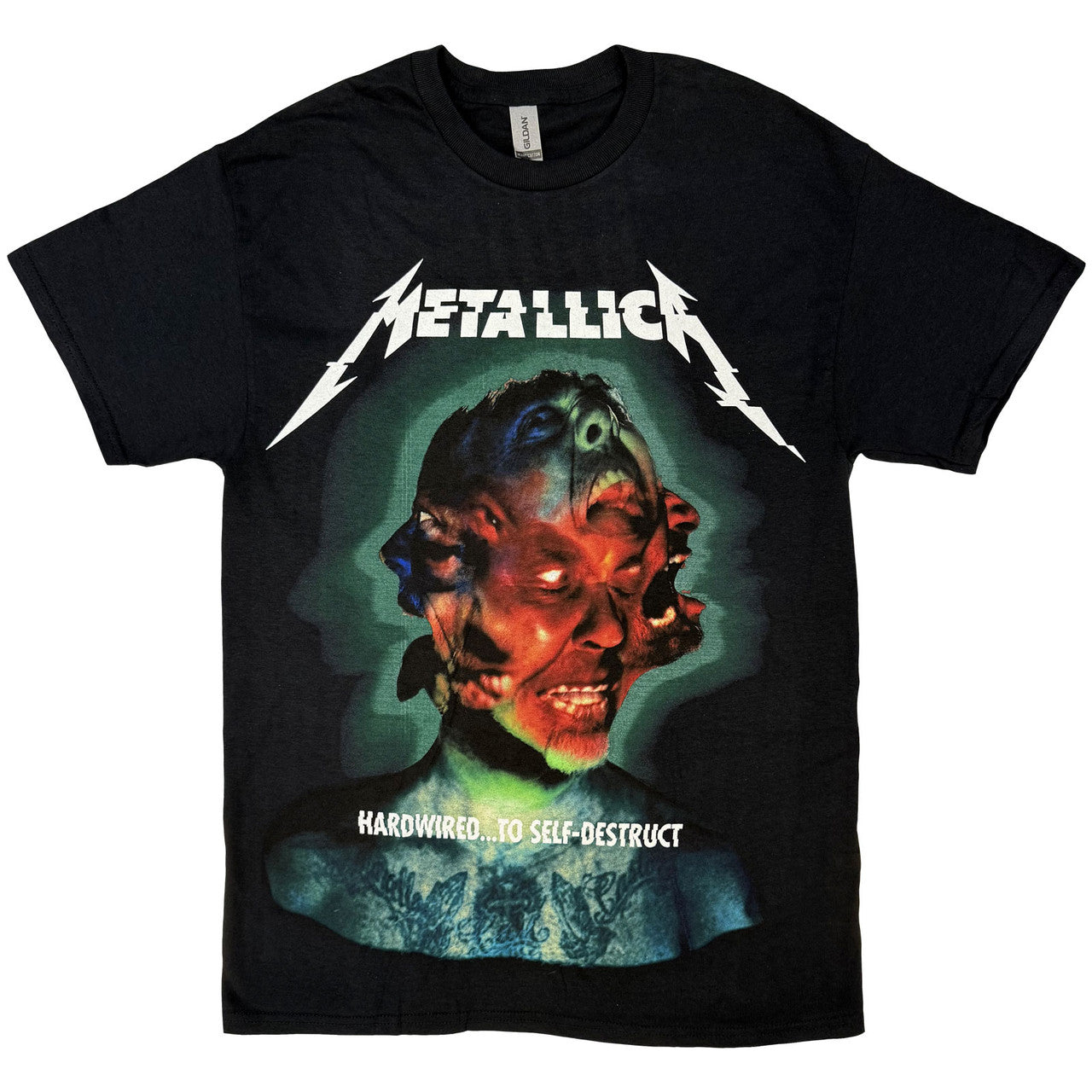 Image of Metallica Unisex T-Shirt: Hardwired Album Cover