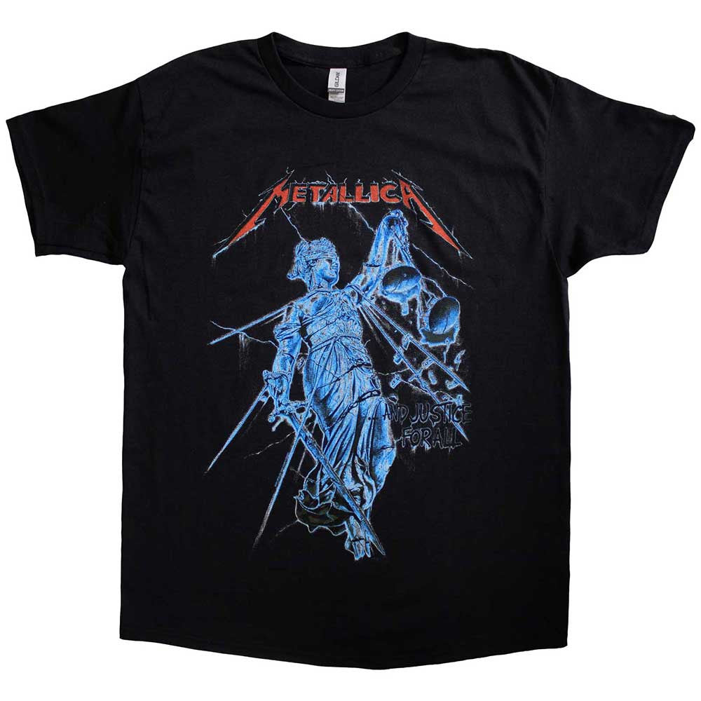 Image of Metallica Unisex T-Shirt: Blue Justice