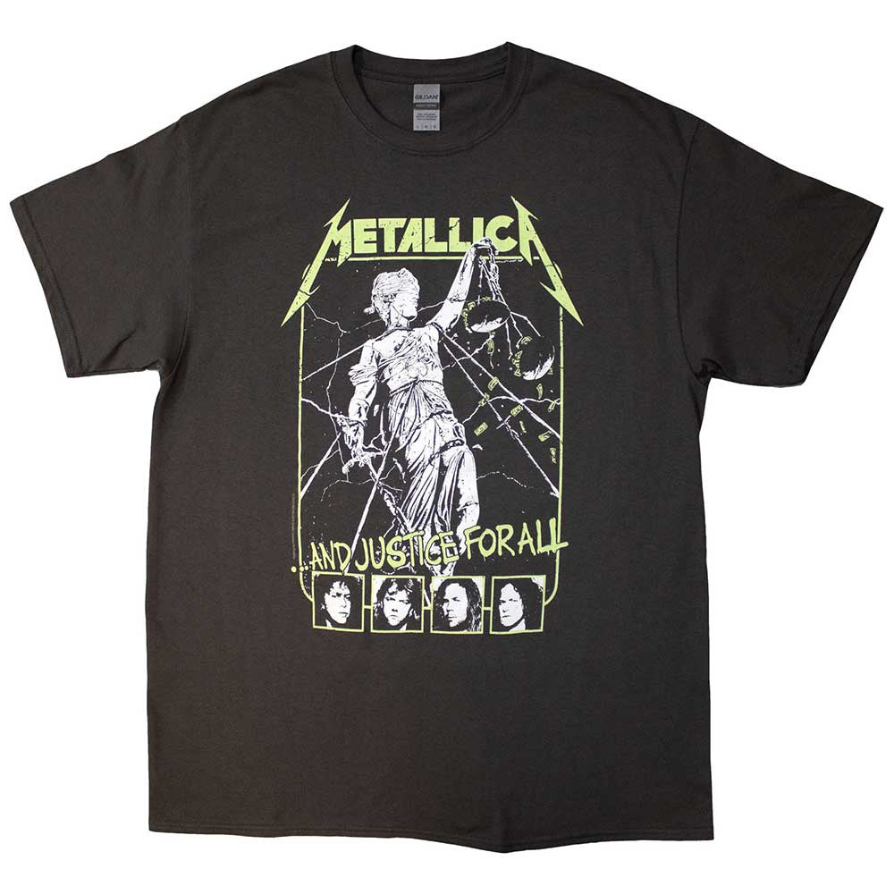 Image of Metallica Unisex T-Shirt: Justice Faces