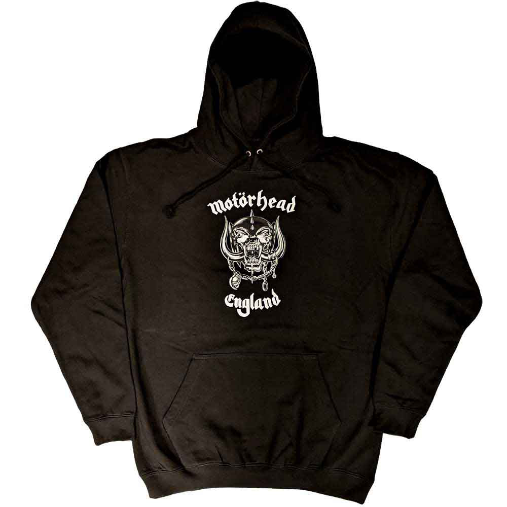 Image of Motörhead Unisex Pullover Hoodie, England Rock Off