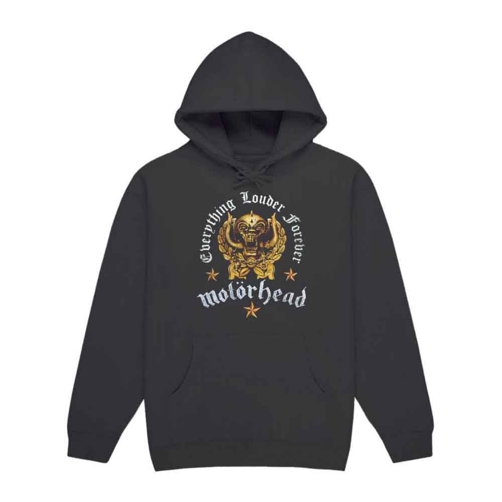 Image of Motörhead Unisex Pullover Hoodie, Everything Louder Forever Rock Off