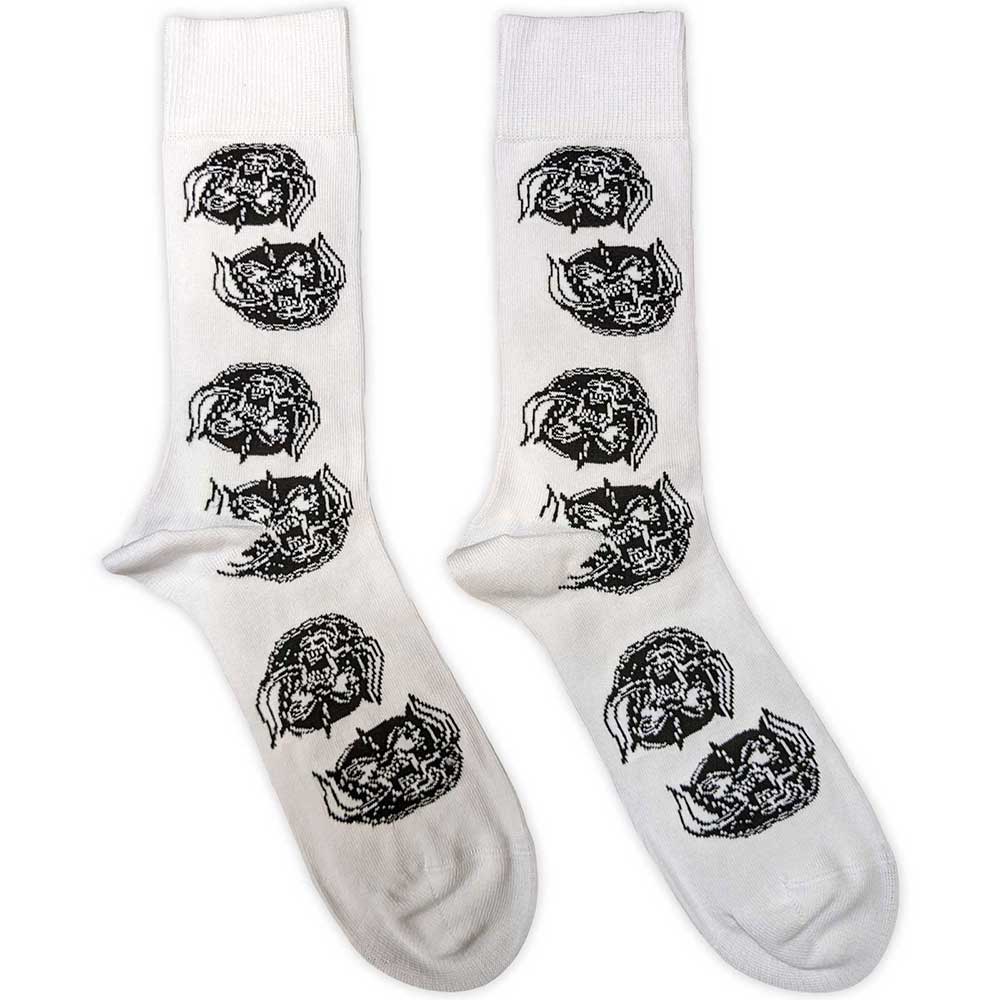 Motorhead Unisex Ankle Socks: Warpig Repeat