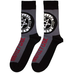 Image of Motley Crue Unisex Ankle Socks: Pentagram Circle