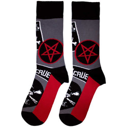 Image of Motley Crue Unisex Ankle Socks: Logos