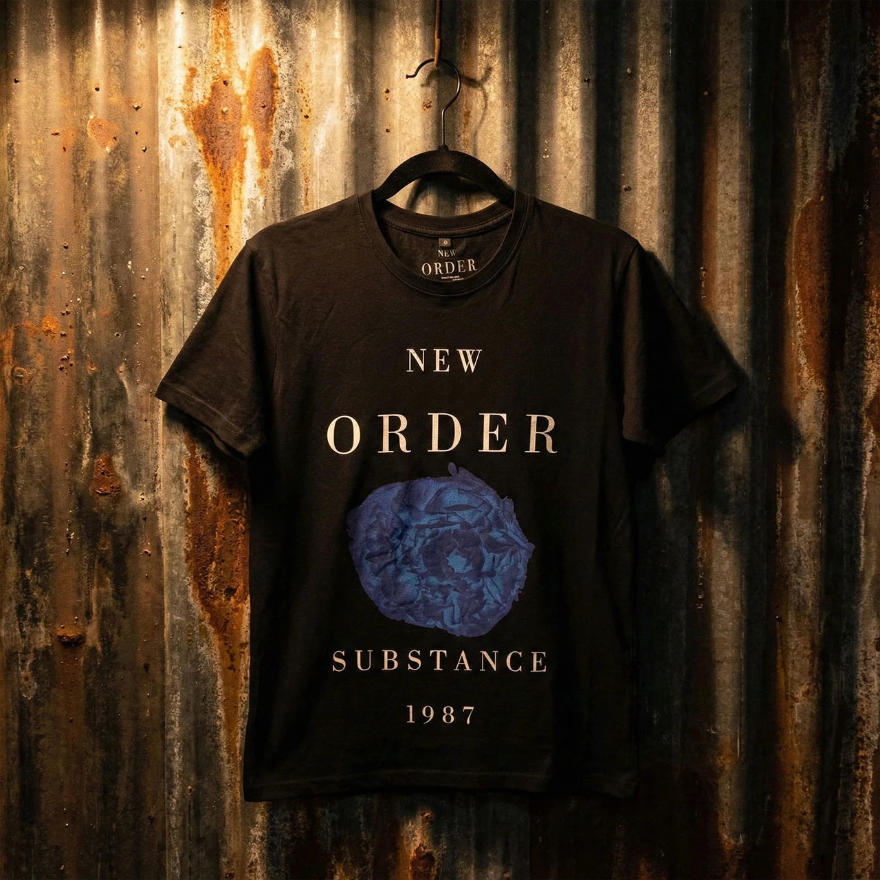 Image of New Order Unisex Premium Carbon T-Shirt: Substance 1987