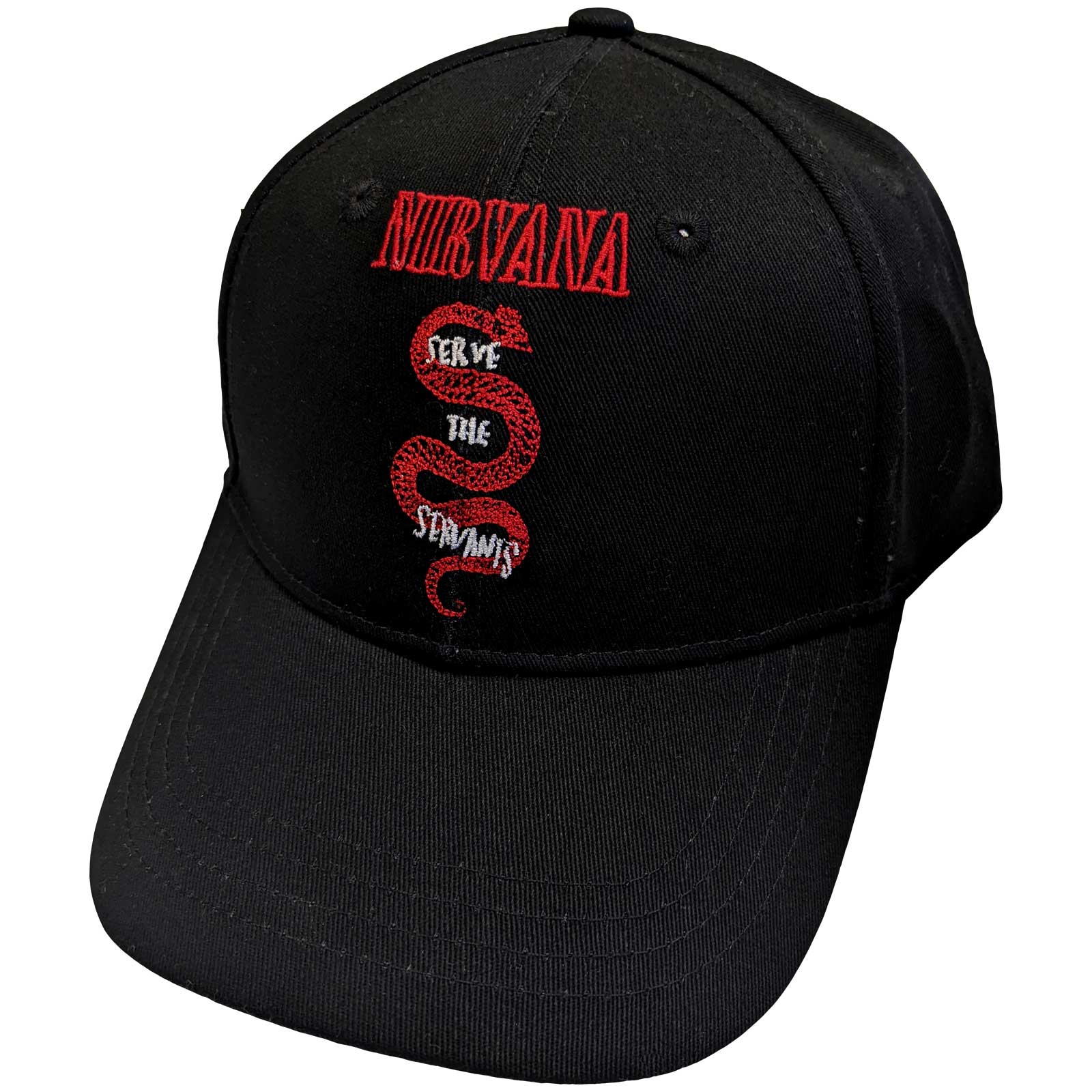 Image of Nirvana Unisex Baseball Cap: Serve the Serpent Rock Off