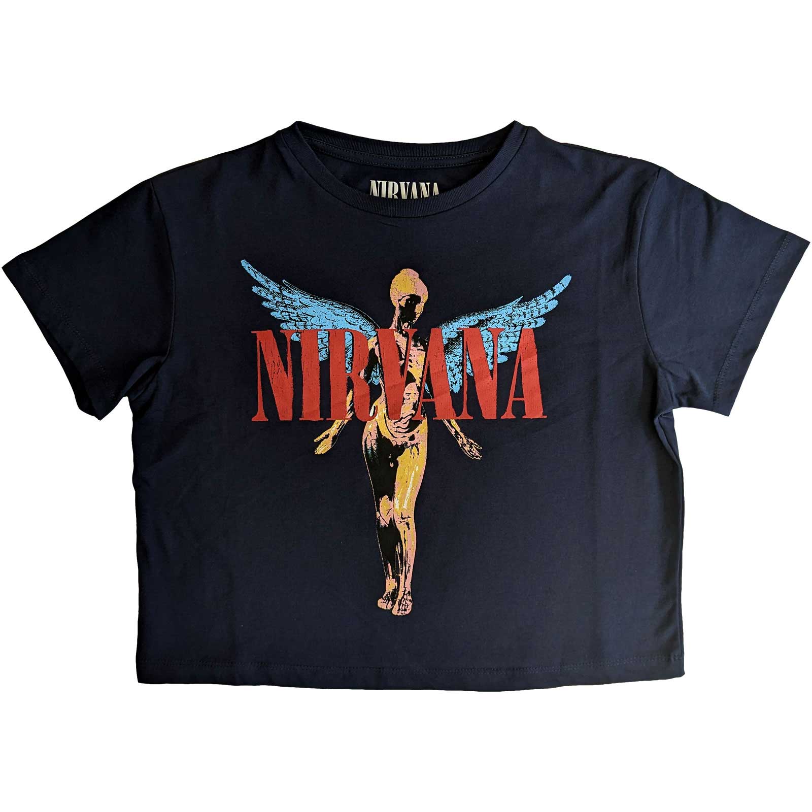 Image of Nirvana Crop Top - Angelic Rock Off