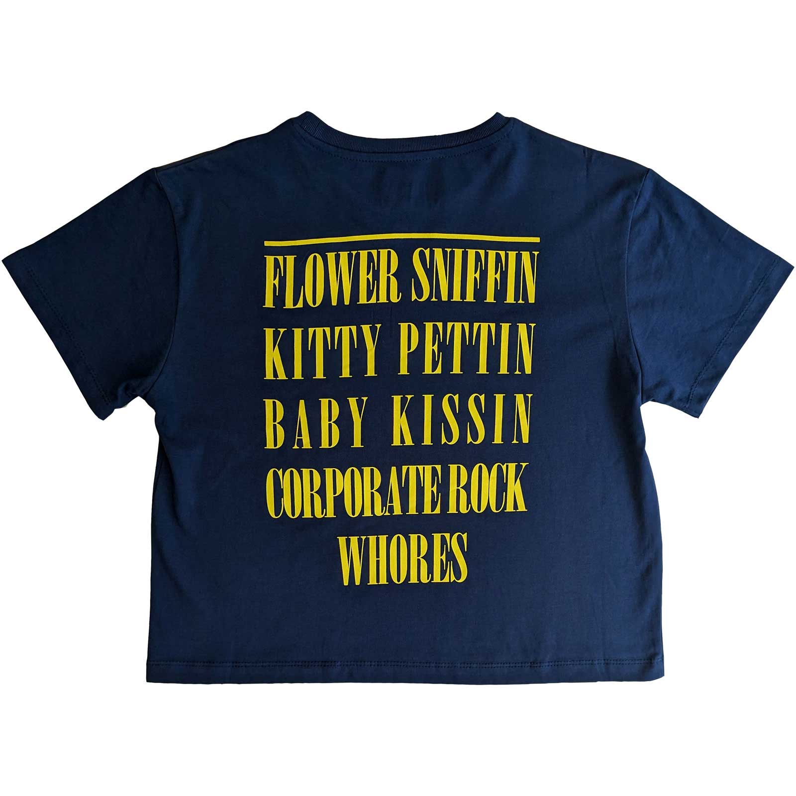 Nirvana Crop Top - Smiley