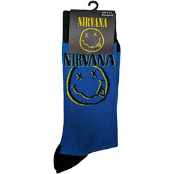 Image of Nirvana Unisex Ankle Socks: Inverse Happy Face