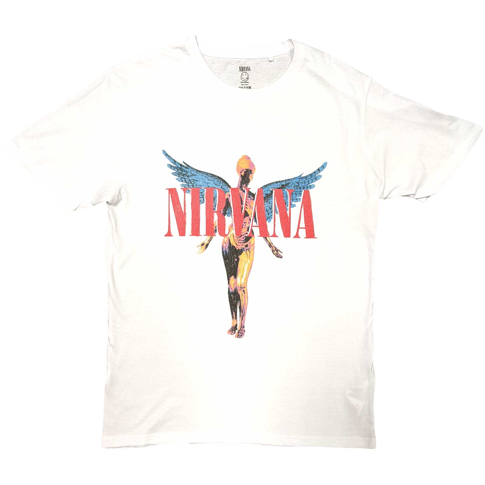 Image of Nirvana Unisex T-Shirt - Angelic, White Rock Off