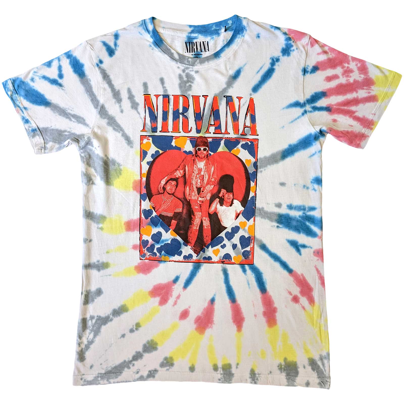 Image of Nirvana Unisex T-Shirt - Heart Rock Off