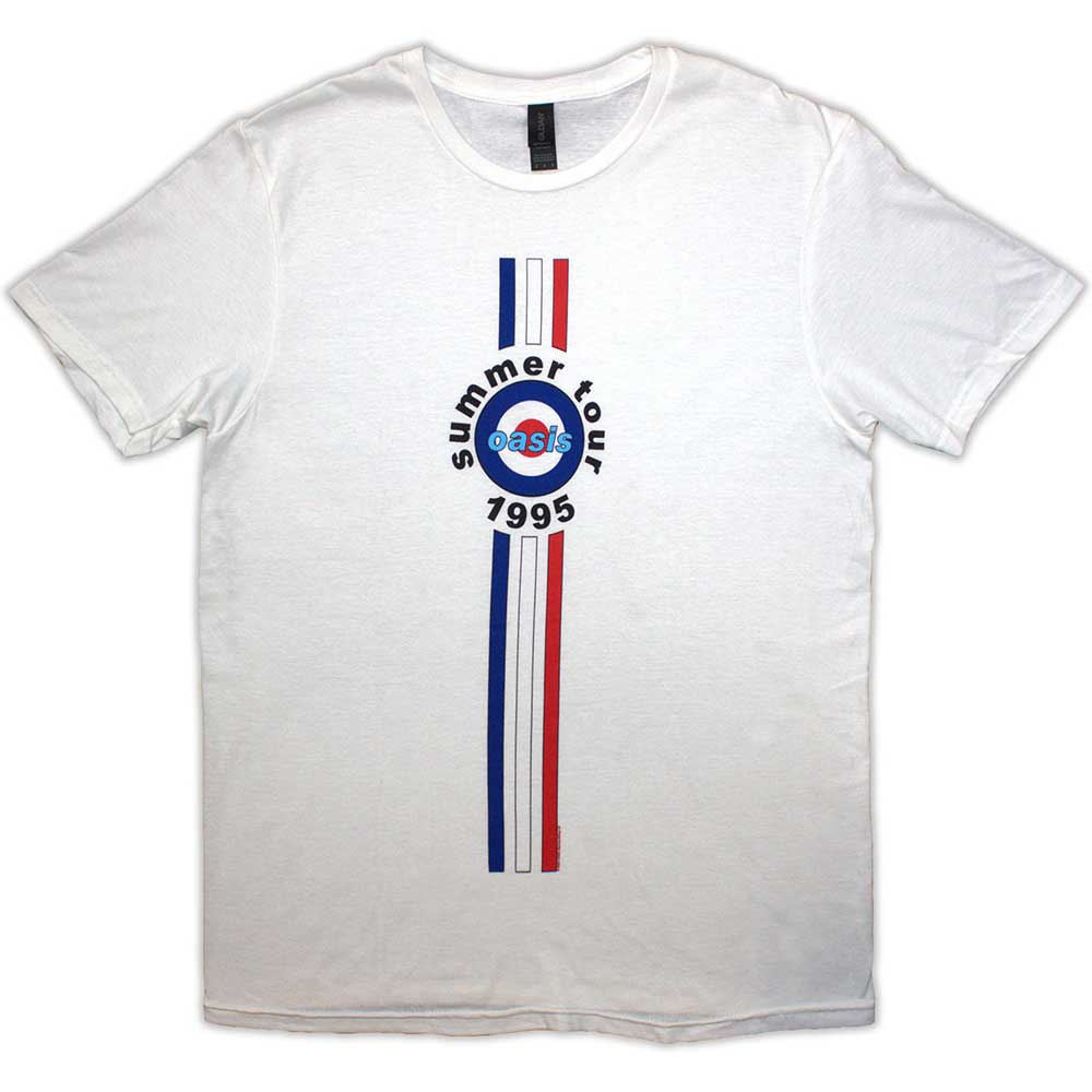 Image of Oasis Unisex T-shirt , Stripe's 95 Rock Off