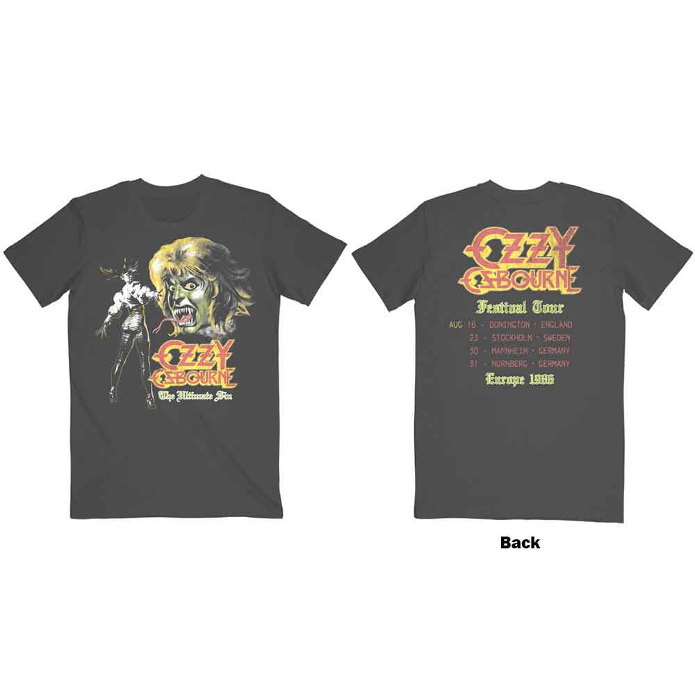 Image of Ozzy Osbourne Unisex T-shirt - Ultimate Remix Rock Off