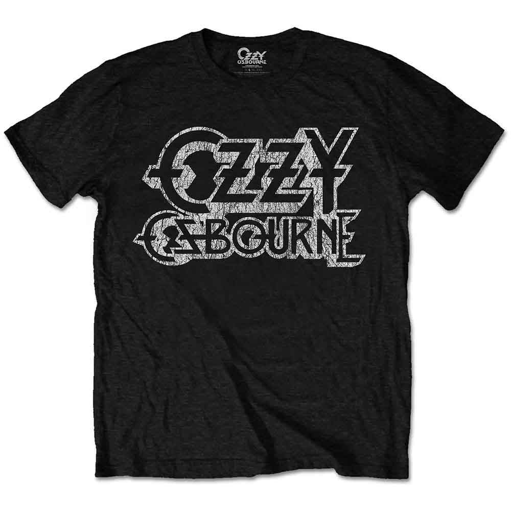 Image of Ozzy Osbourne Unisex T-shirt - Vintage Logo Rock Off