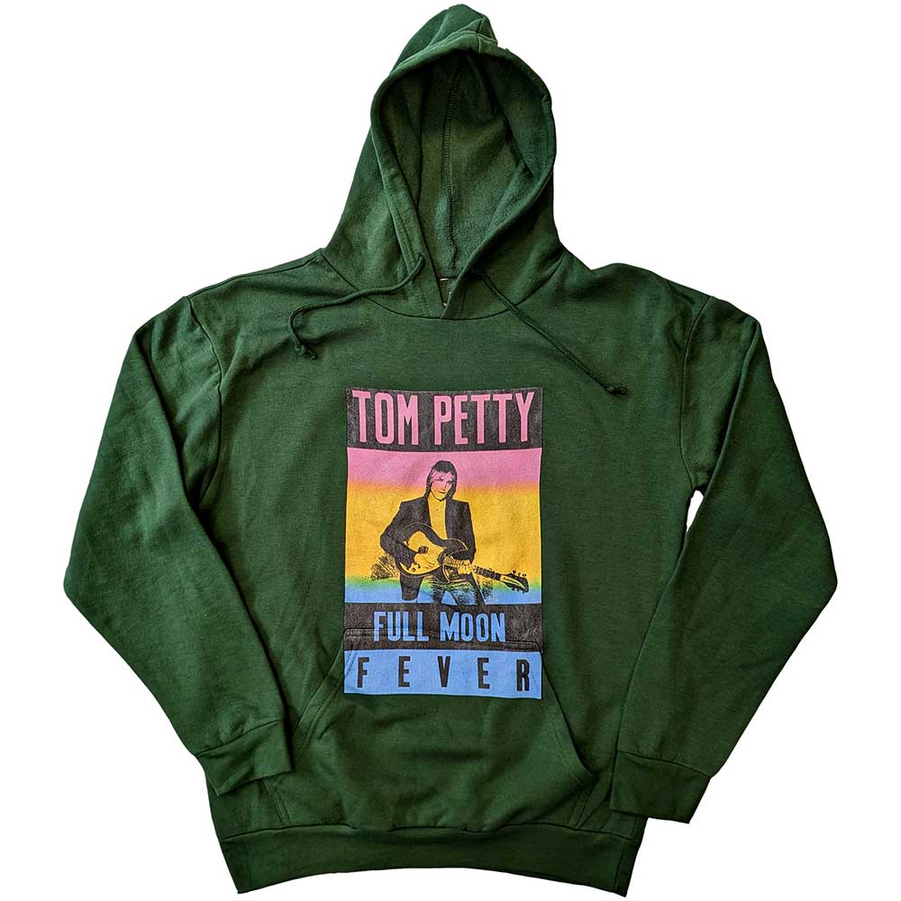 Image of Tom Petty & The Heart Breakers Unisex Pullover Hoodie - Full Moon Fever Rock Off