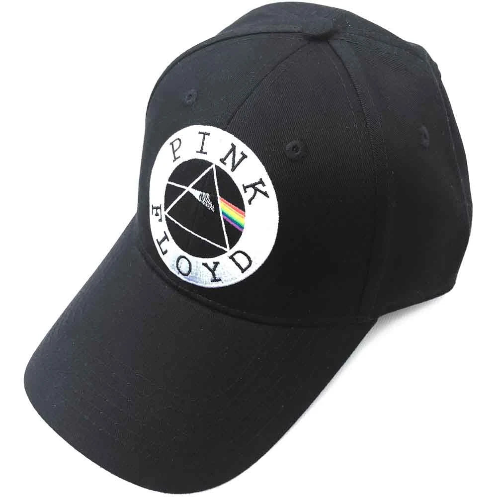 Image of Pink Floyd Unisex Baseball Cap: Circle Logo