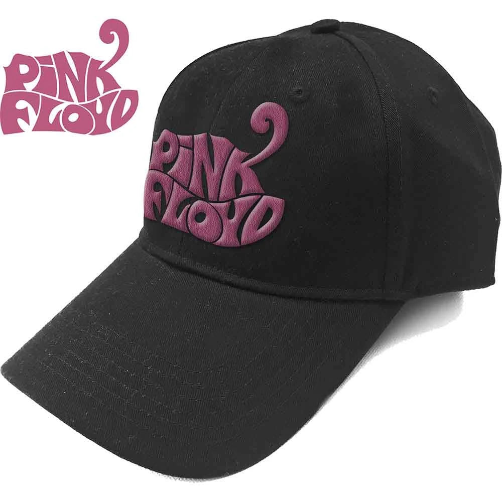 Image of Pink Floyd Unisex Baseball Cap: Retro Swirl Logo