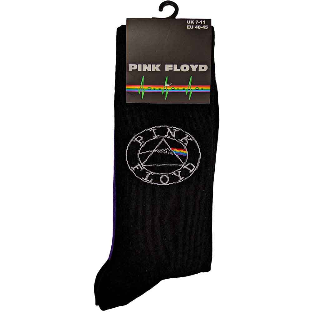 Image of Pink Floyd Unisex Ankle Socks: Spectrum Sole Rock Off