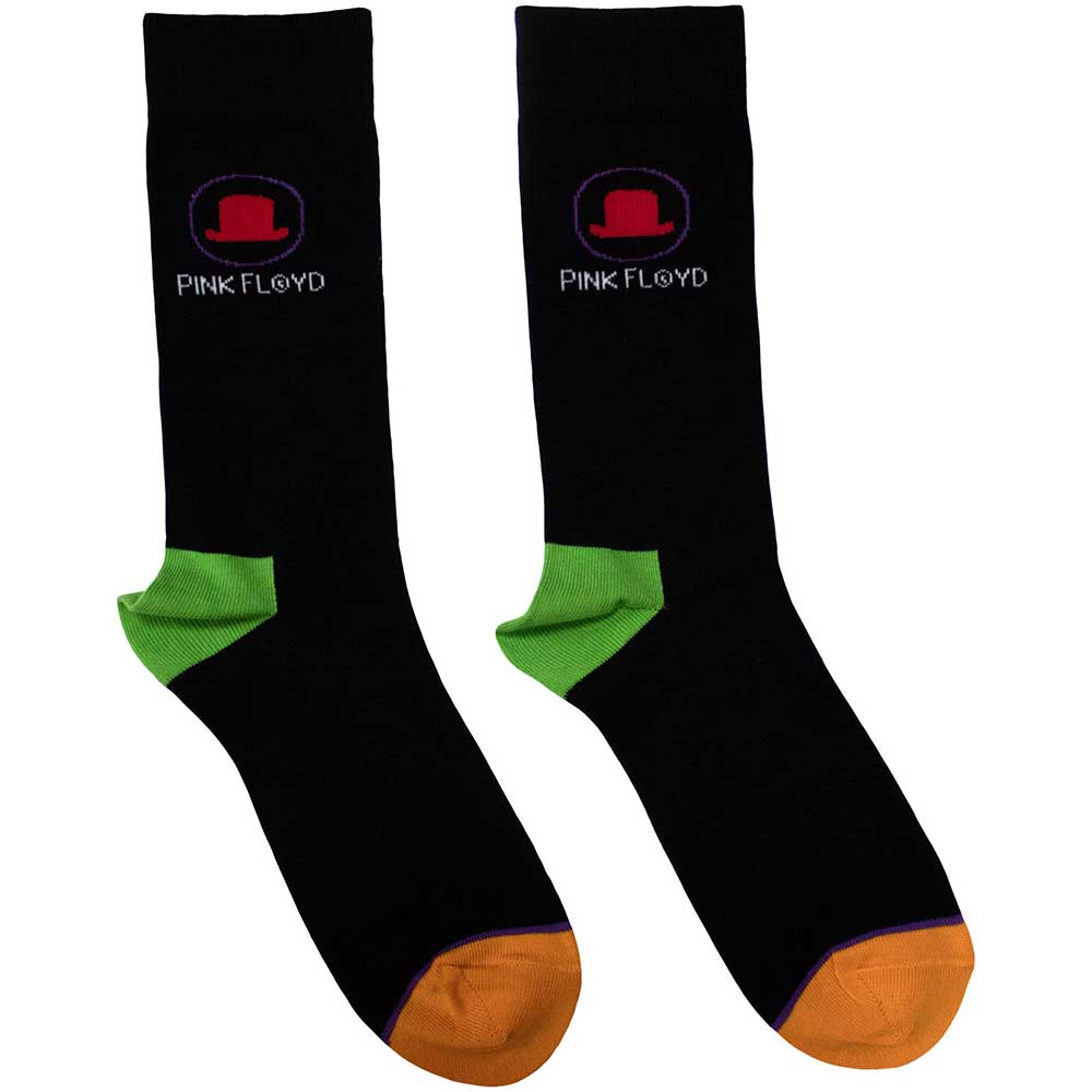 Image of Pink Floyd Unisex Ankle Socks: Bowler Hat Rock Off