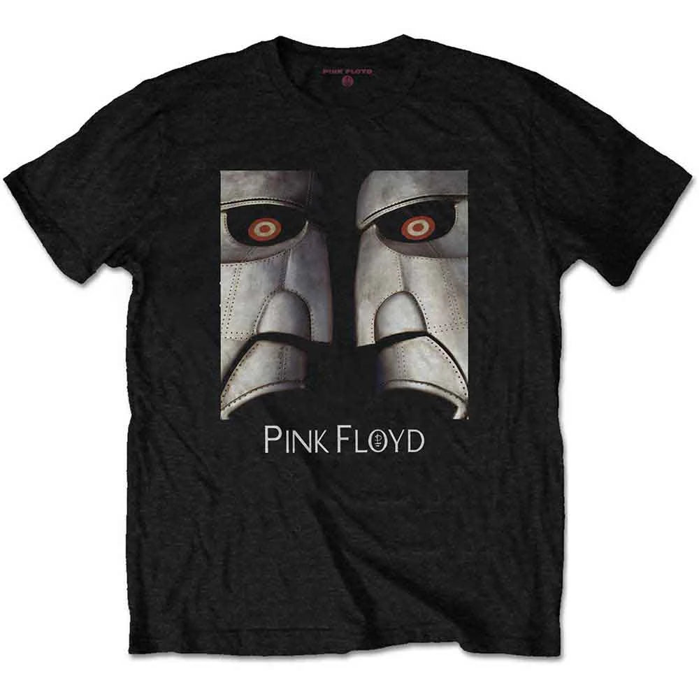 Image of Pink Floyd Unisex T-Shirt: Metal Heads Close-Up