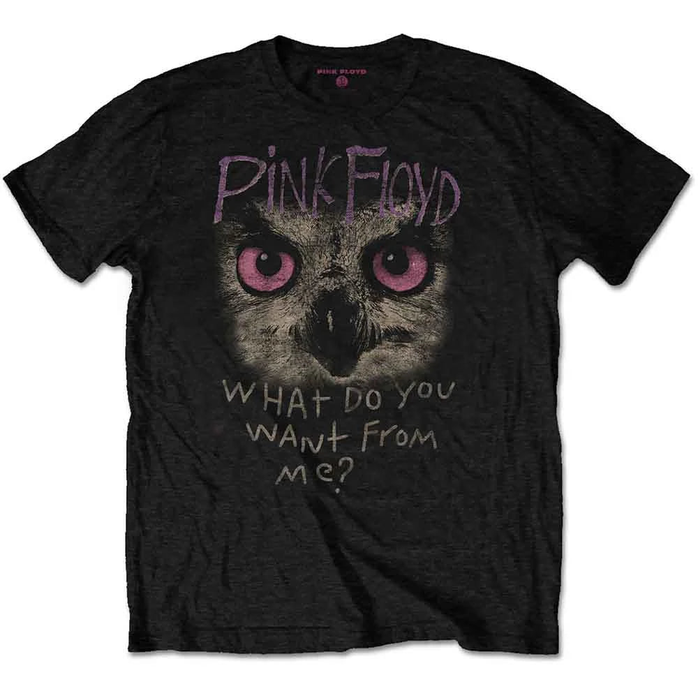 Image of Pink Floyd Unisex T-Shirt: Owl - WDYWFM?
