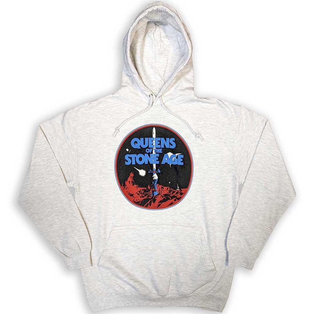 Image of Queens Of The Stone Age Hoodie - Branca Sward Rock Off