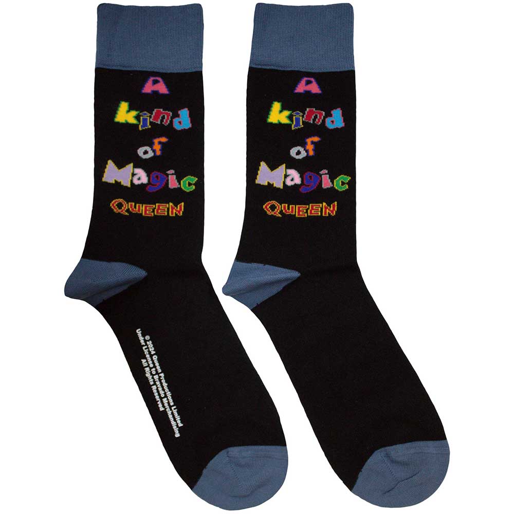 Image of Queen Unisex Ankle Socks: A Kind Of Magic Rock Off