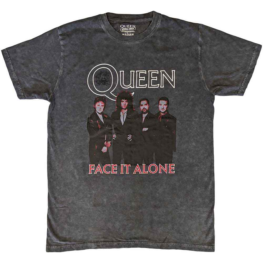 Image of Queen T-Shirt - Face It Alone Band Rock Off