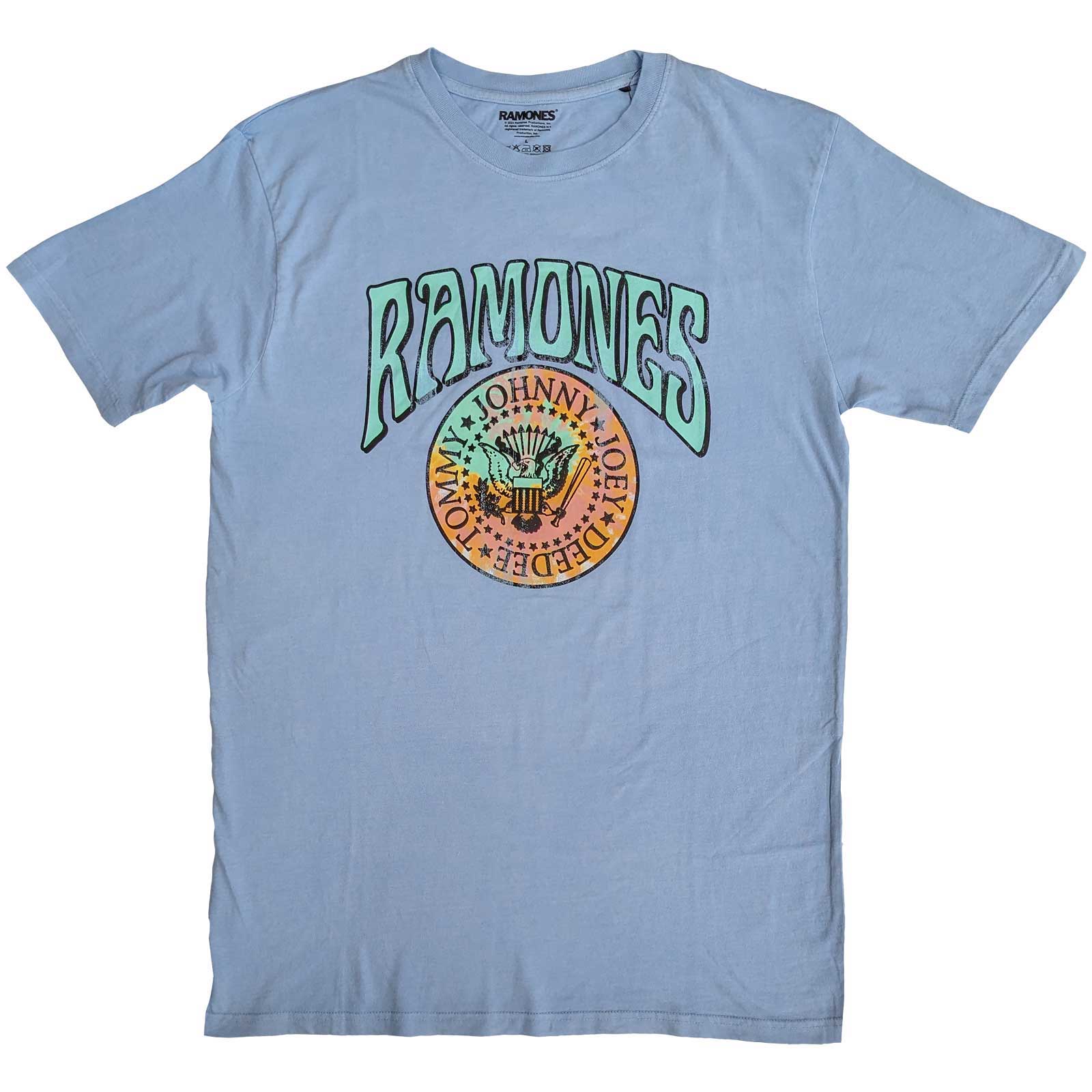 Image of Ramones Unisex T-shirt , Crest Psych Rock Off