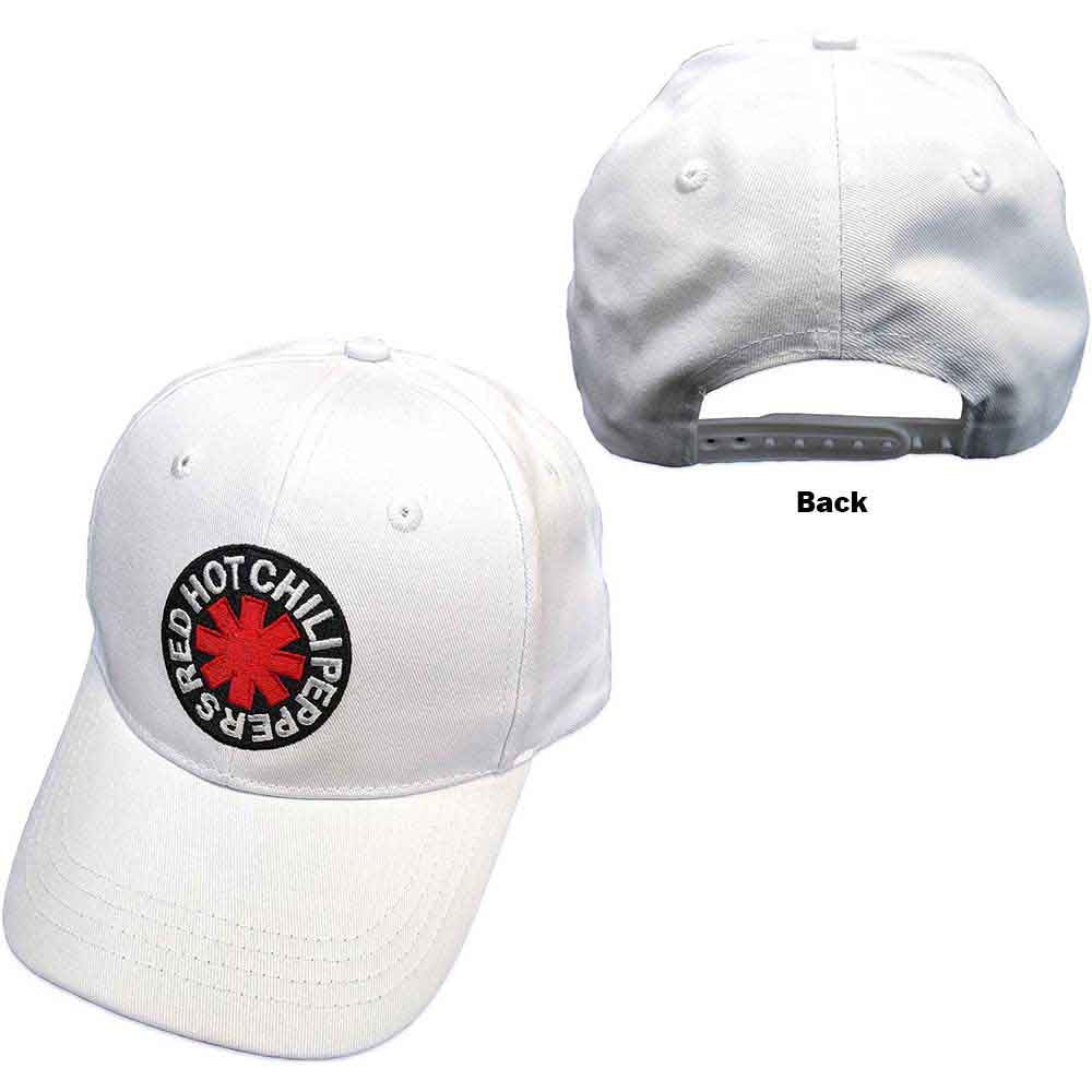 Image of Red Hot Chili Peppers Unisex Baseball Cap - Inverse Asterisk Rock Off