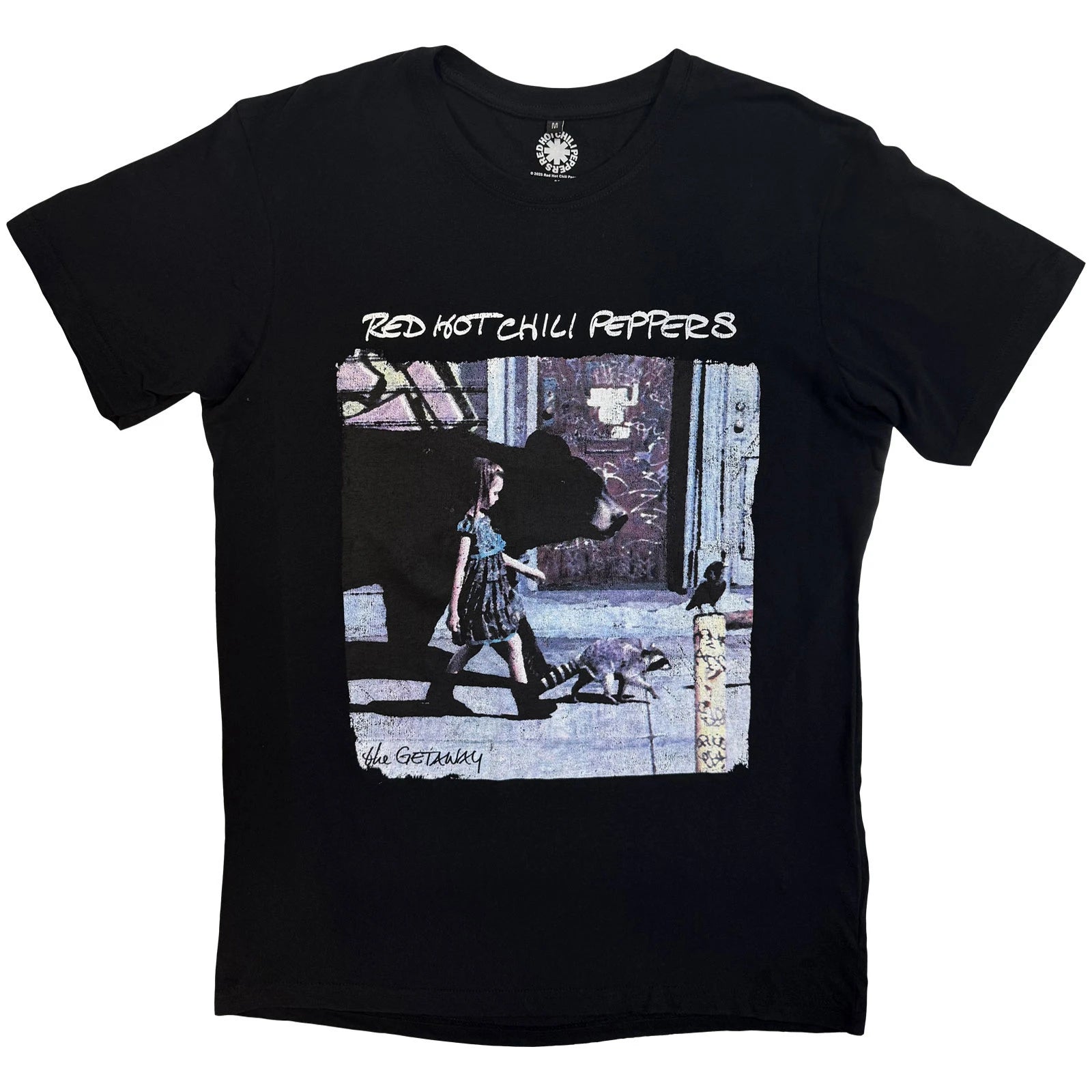 Image of Red Hot Chili Peppers Unisex Premium Carbon T-Shirt: The Getaway Tracklist