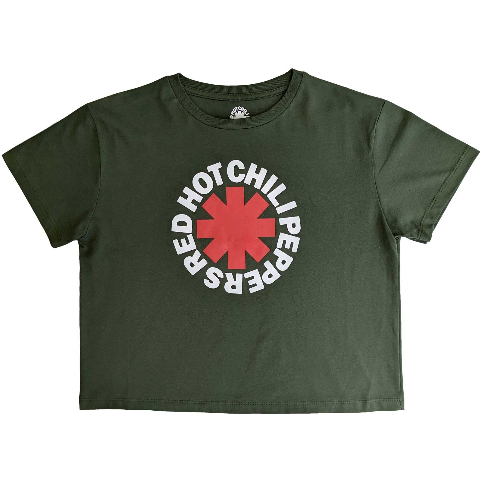 Image of Red Hot Chilli Peppers Crop Top - Asterisk Rock Off