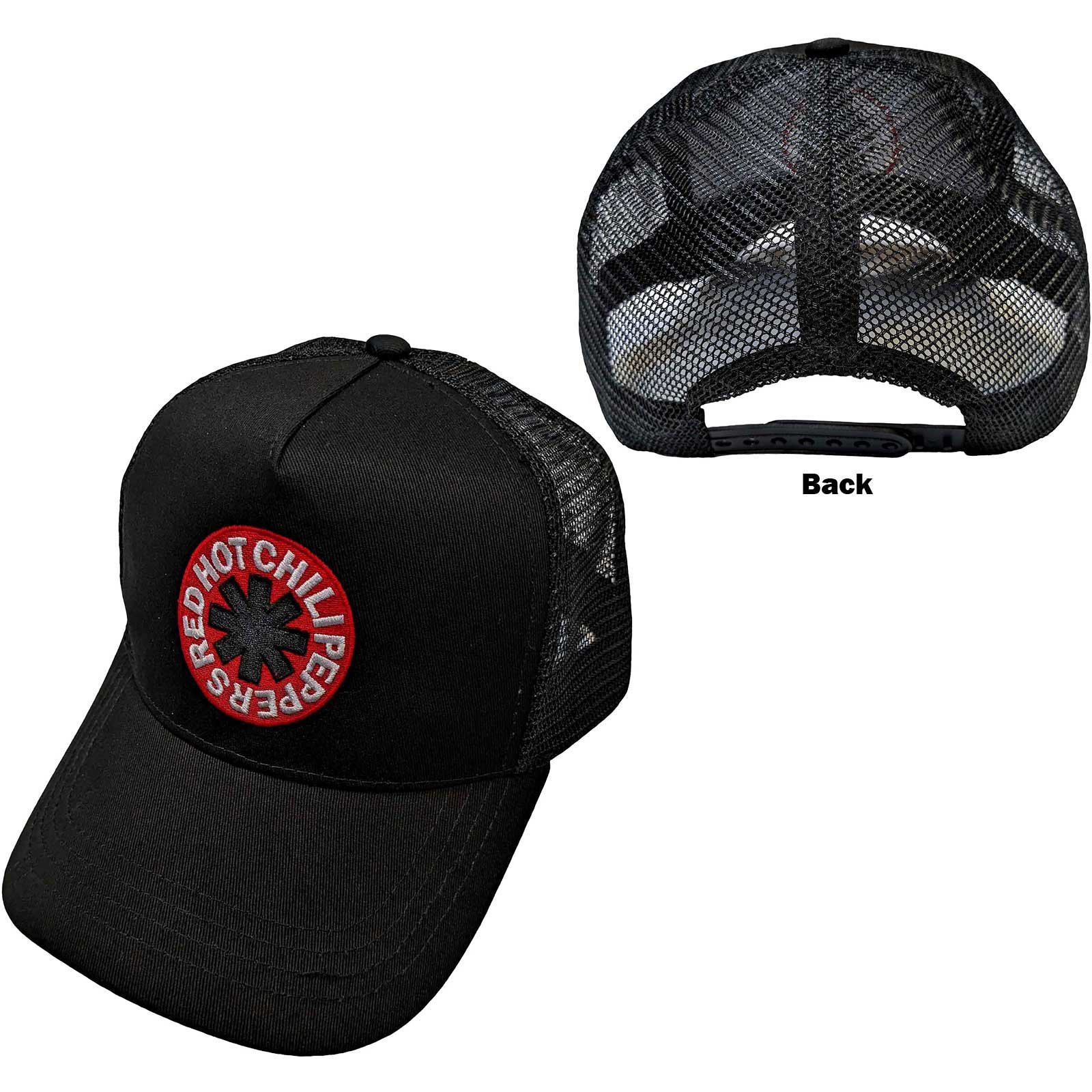 Image of Red Hot Chili Peppers Unisex Baseball Cap - Inverse Asterisk Rock Off
