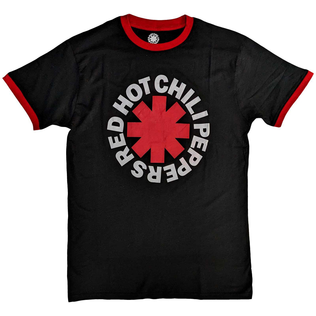 Red Hot Chili Peppers Ringer T-shirt -  Classic Asterisk