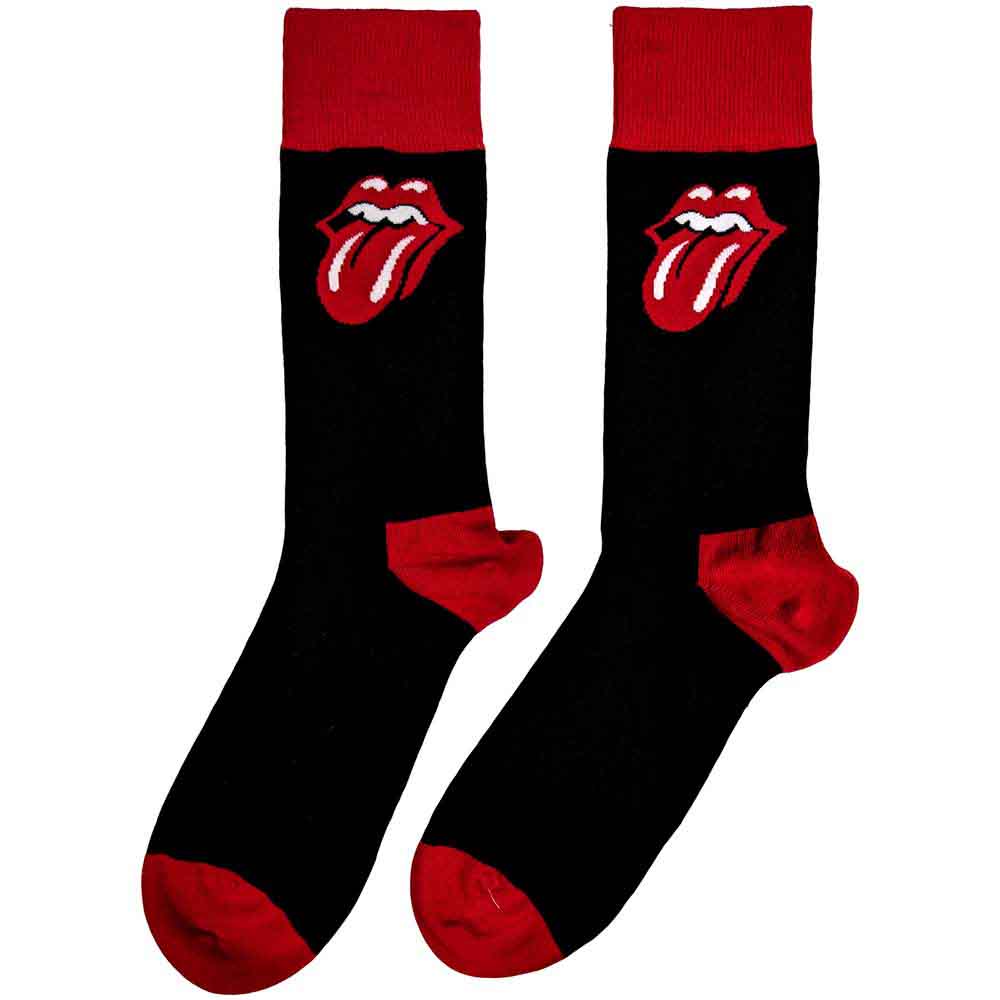 Image of The Rolling Stones Unisex Ankle Socks: Classic Tongue Rock Off