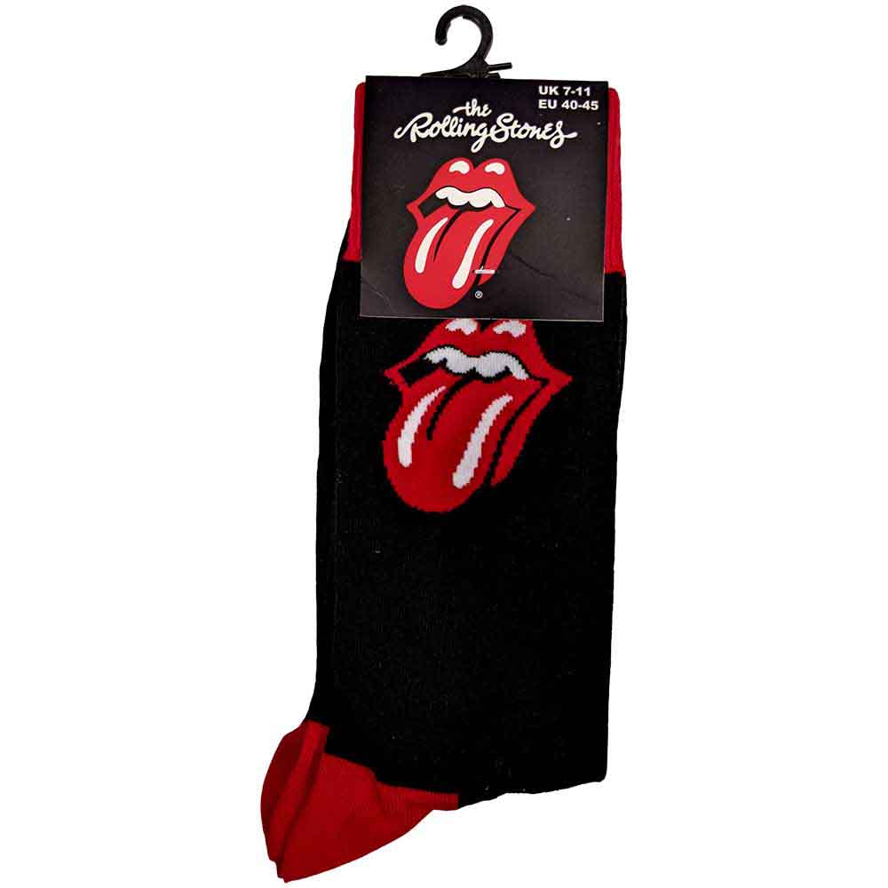 Image of The Rolling Stones Unisex Ankle Socks: Classic Tongue Rock Off