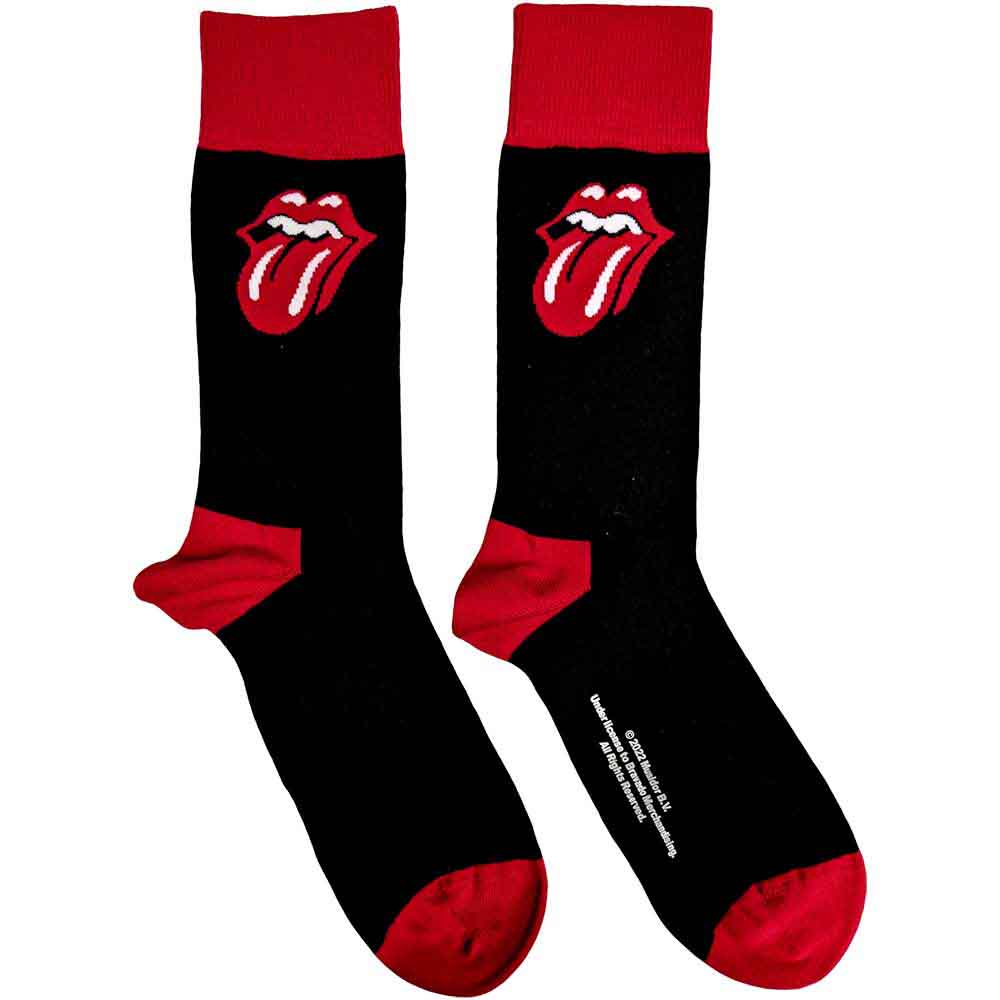 Image of The Rolling Stones Unisex Ankle Socks: Classic Tongue Rock Off