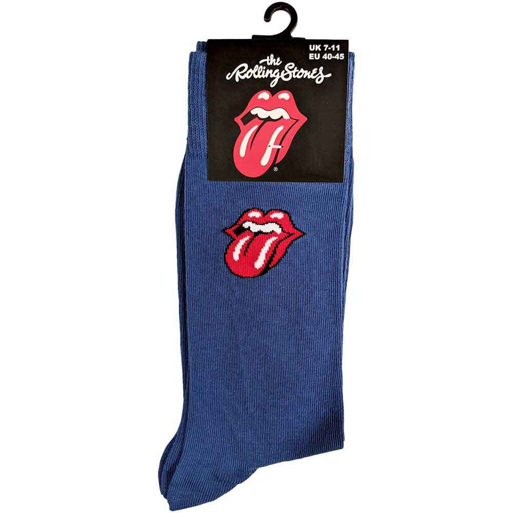 Image of The Rolling Stones Unisex Ankle Socks: Vertical Tongue Rock Off