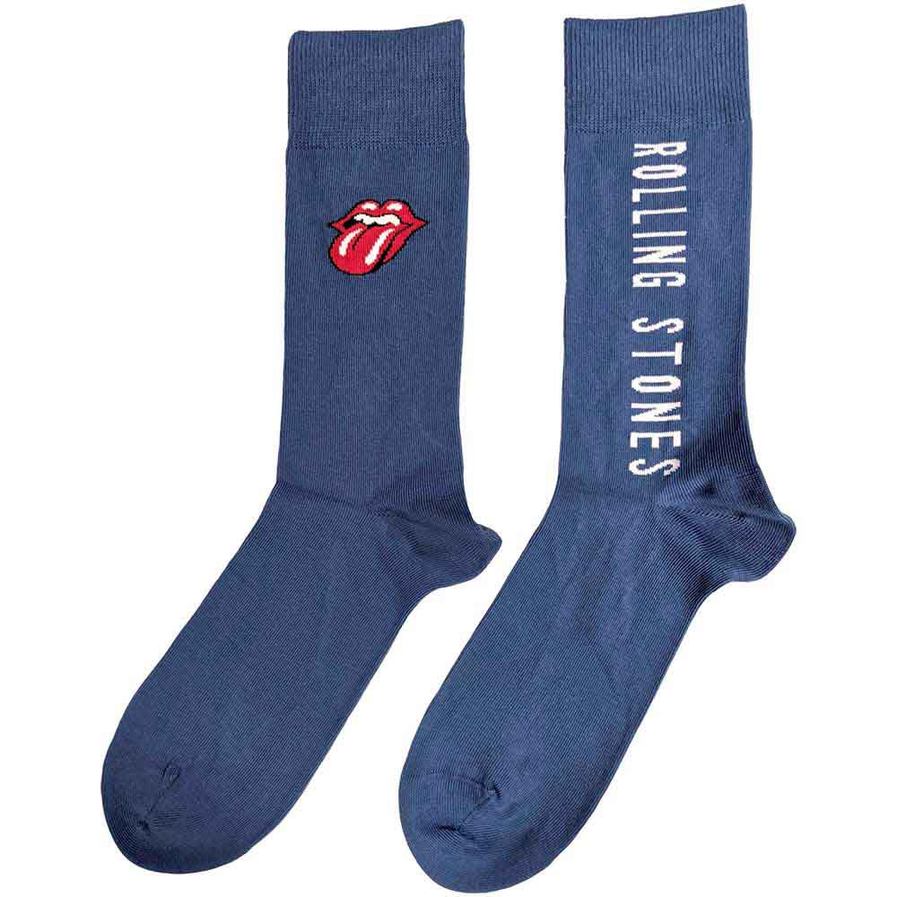Image of The Rolling Stones Unisex Ankle Socks: Vertical Tongue Rock Off