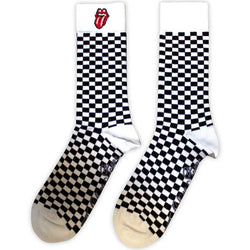 Image of The Rolling Stones Unisex Ankle Socks: Check
