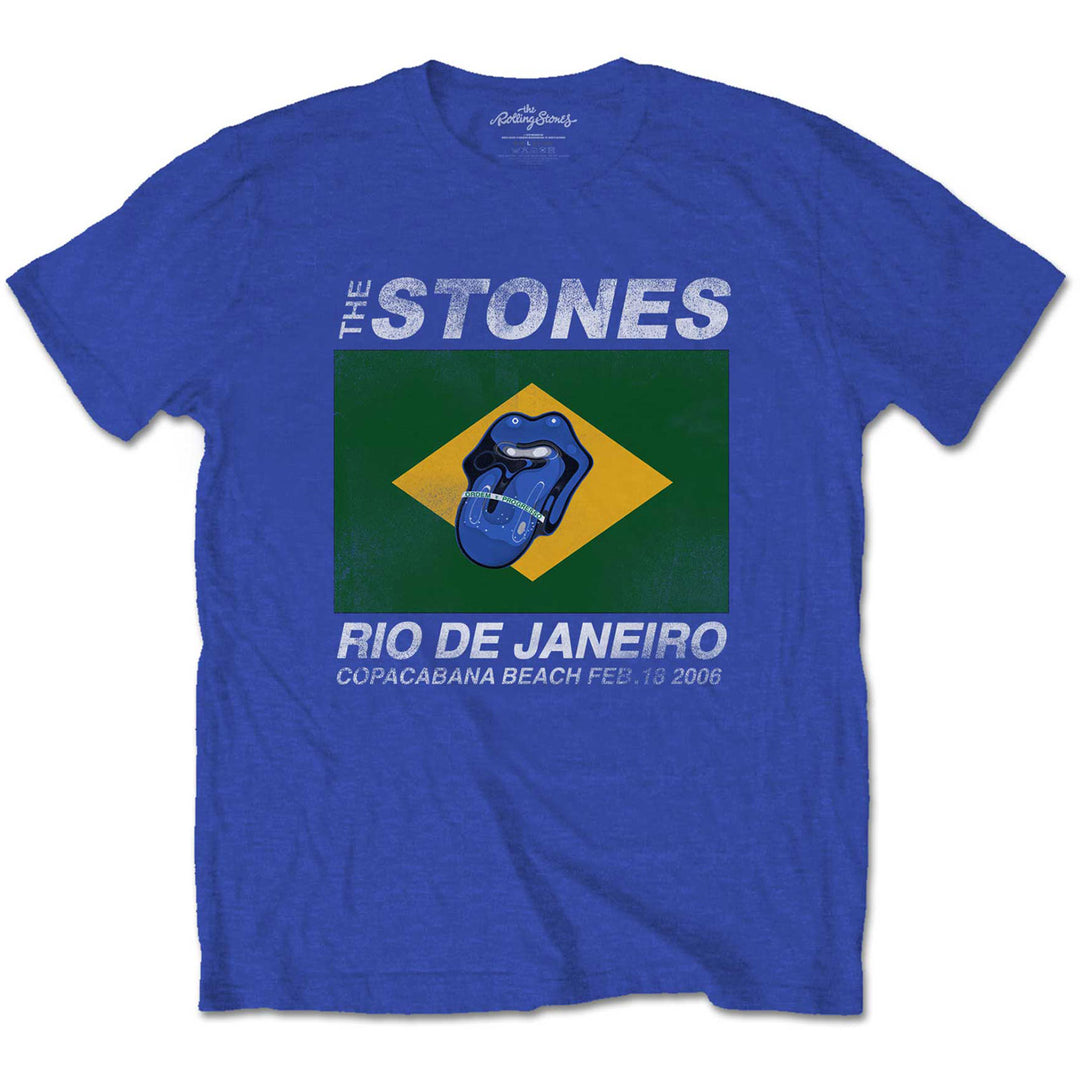 Rolling Stones T-shirt - Copacabana Blue