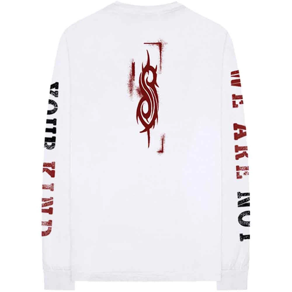 Image of Slipknot Unisex Long Sleeve T-Shirt: Shrouded Group