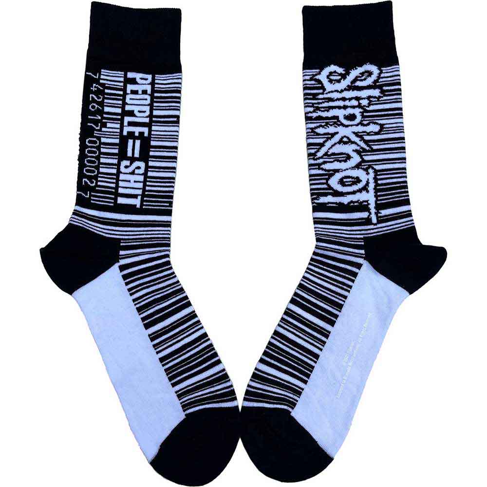 Image of Slipknot Unisex Ankle Socks: Barcode Rock Off