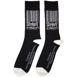 Image of Slipknot Unisex Ankle Socks: Large Barcode Logo