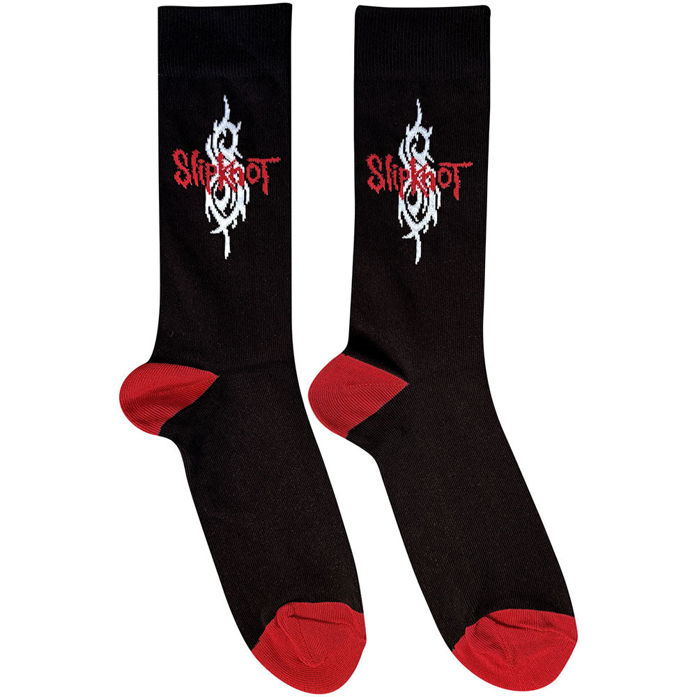 Image of Slipknot Unisex Ankle Socks: Tribal S Text Rock Off