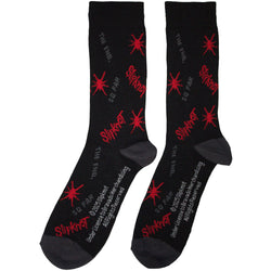 Image of Slipknot Unisex Ankle Socks: All Over Print Splat The End, So Far