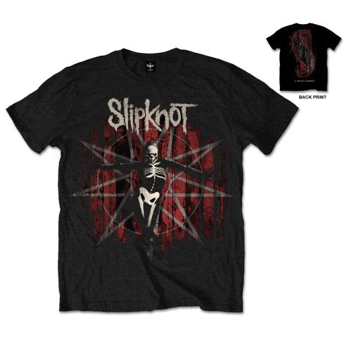 Image of Slipknot Unisex T-shirt - .5: The Grey Chapter , Back Print Rock Off