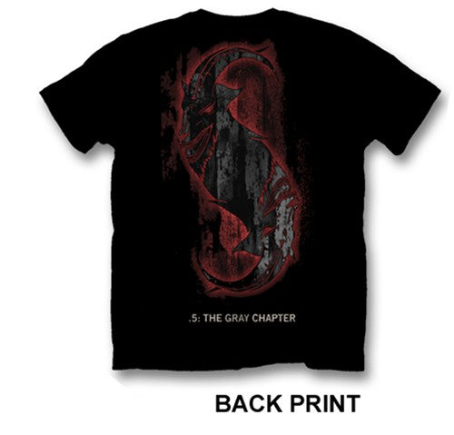 Image of Slipknot Unisex T-shirt - .5: The Grey Chapter , Back Print Rock Off
